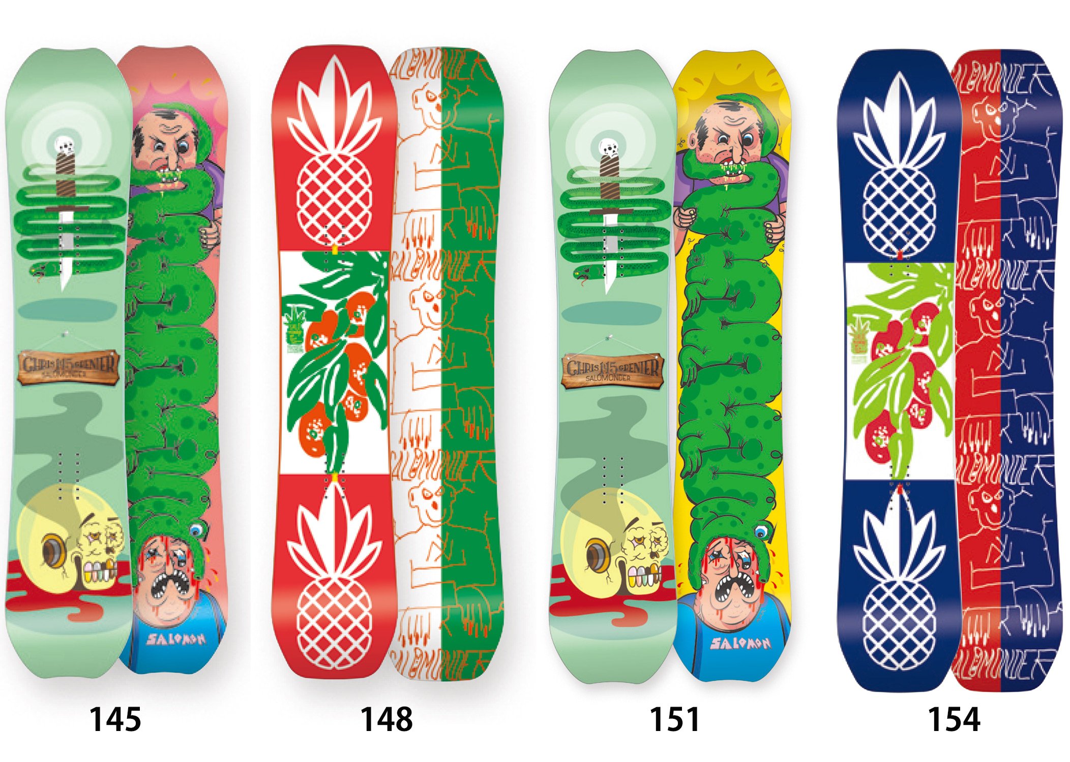 SALOMON スノーボード 板 SALOMONDER 148